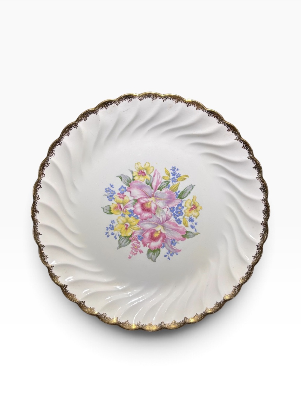 Royal Dalton. Warranted 'Orchids in Love' Ceramic Plate